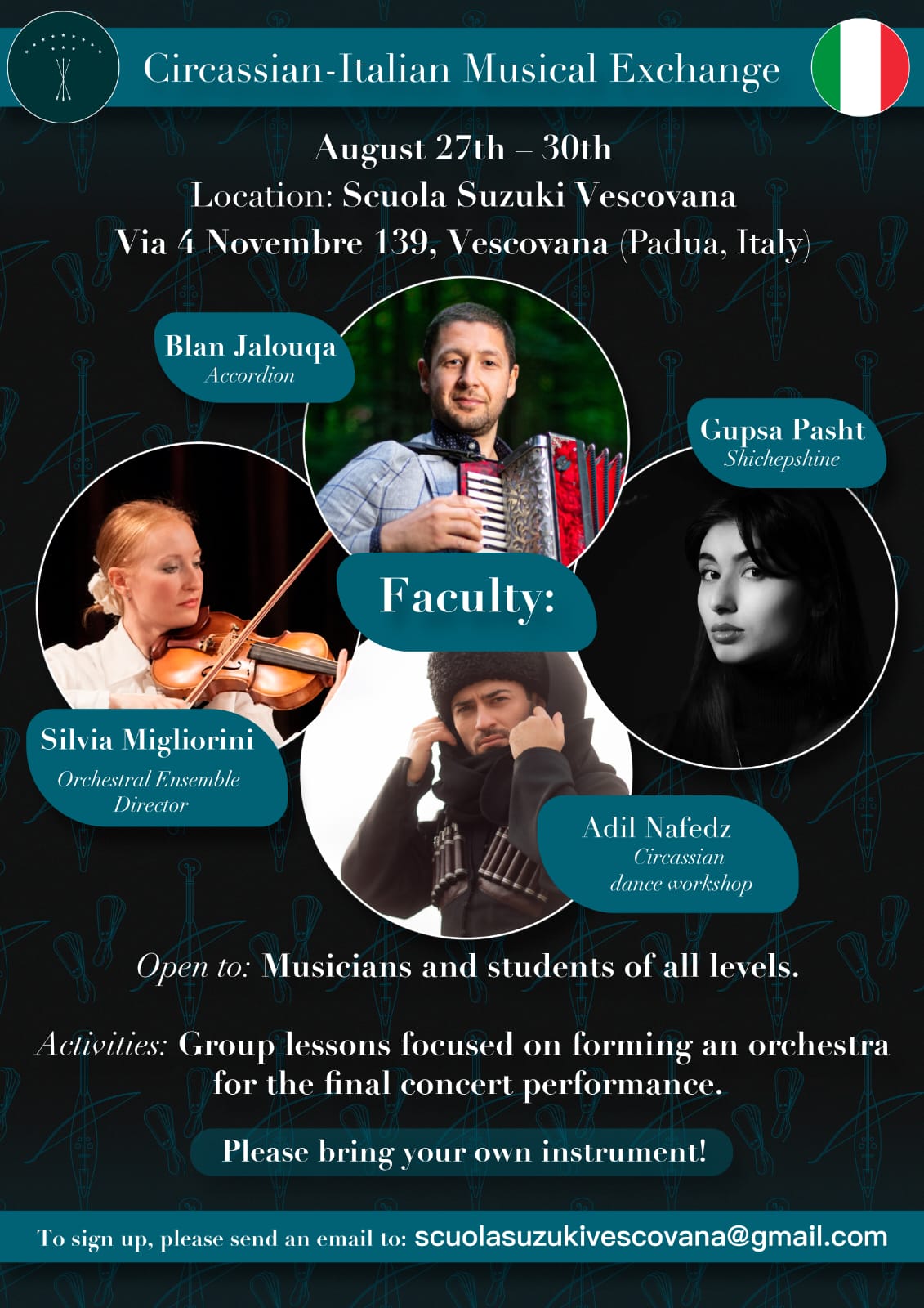 Circassian-Italian Musical Exchange 